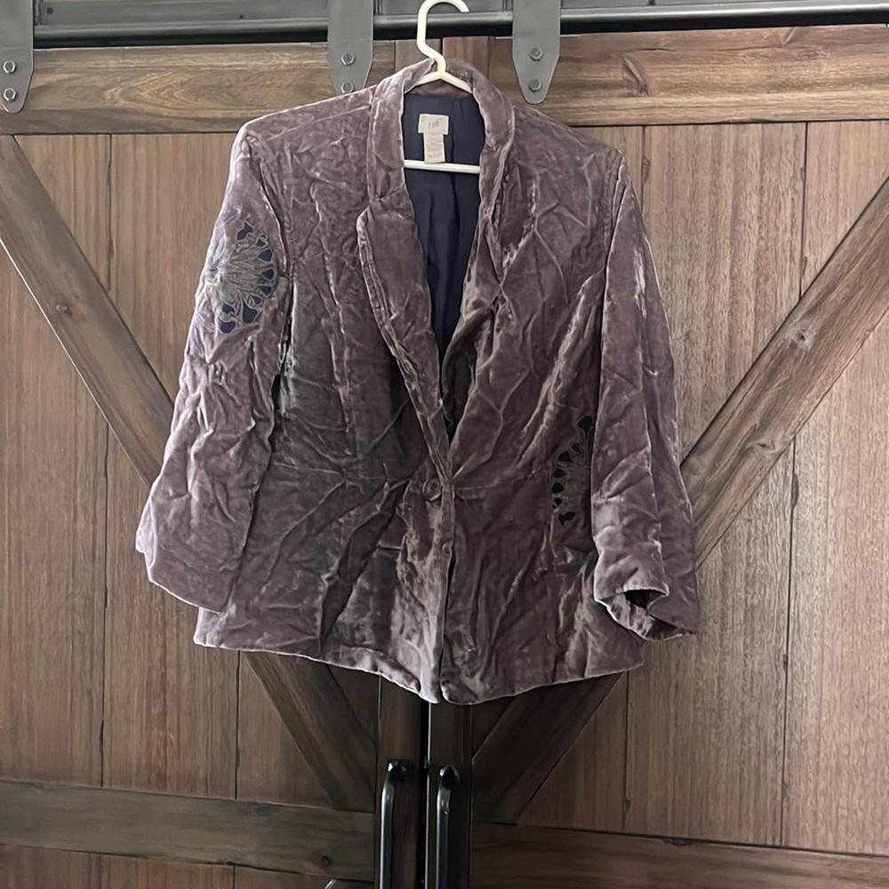 Hill velvet jacket